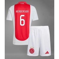 Ajax Jordan Henderson #6 Hjemmedraktsett Barn 2024-25 Kortermet (+ Korte bukser)